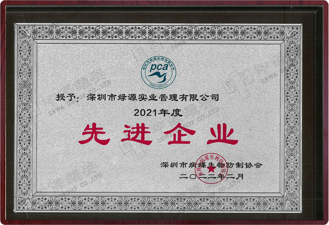 2021年度先进企业
